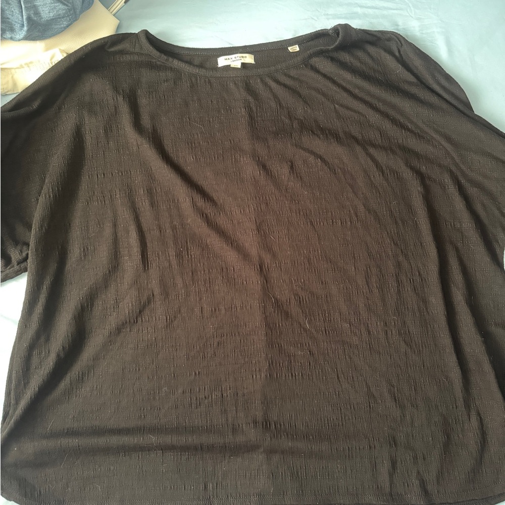Women's Black Blouse Size 2X